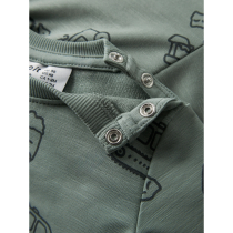 NAME IT Sweatshirt Komma Green Milieu